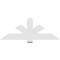 Ekena Millwork Redmond Architectural Grade PVC Gable Bracket, 60"W x 22 1/2"H x 2"D x 6"F, 9/12 Pitch GBP060X23X0206RED00 - alternate 2
